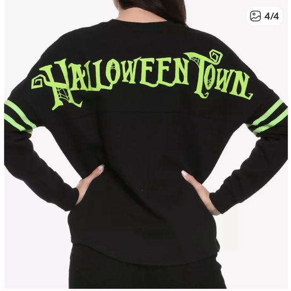 Nightmare Before Christmas Varsity Pullover Disney - Picture 1 of 4
